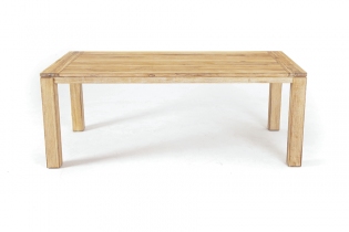 MR1000380 деревянный стол из натурального тика (200х100см)